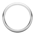 thumbnail image 2 of 14k White Gold 4mm Polished Light Comfort Fit Band Ring - 4.1 Grams - Size 7.5, 2 of 2