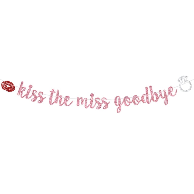 Banner Goilpanitdia Kiss the Miss Goodbye Rosa 1.6 m