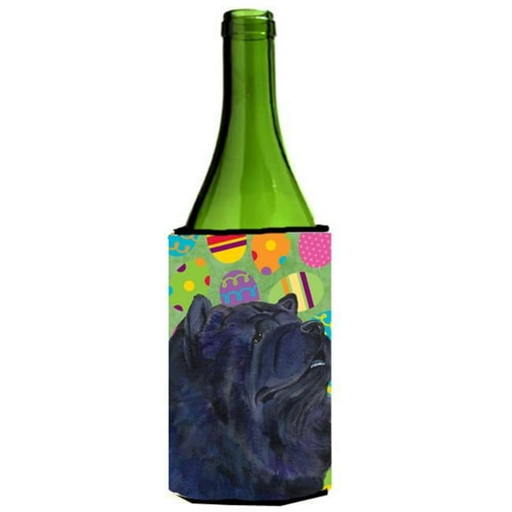 Chow Chow Easter Eggtravaganza Wine bottle sleeve Hugger - 24 Oz.