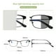 thumbnail image 4 of Vasos Gafas de bloqueo de luz azul Anti 4-400nm Rayos Gafas para juegos de computadora Gafas para ju Tomshoo  Silver, 4 of 7