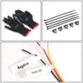 thumbnail image 3 of DNA Motoring MIRROR-HAY-002-CH For 2004 to 2018 Volvo VN Series LED Manual Sequential Chrome Housing Amber Arrow Turn Signal Side Hood Mirrors, 3 of 6