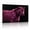 B, variant on XaaKee Wall Art Canvas Art Prints Deep Pink Emerging Face Panther Modern Abstract Canvas Prints Wall Art Inner Framed 18*12Inch