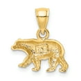 thumbnail image 3 of Collier Pendentif Ours en Or Jaune 14k, 3 of 8