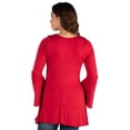 thumbnail image 4 of Maternity Scoop Neck Bell Sleeve Swing Top, 4 of 6