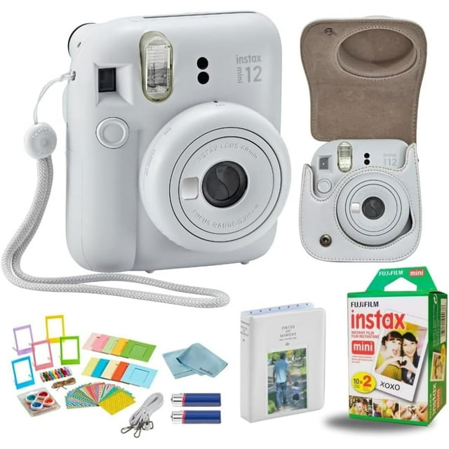 Cámara instantánea Fujifilm Instant Mini 12 + paquete de accesorios