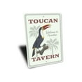 thumbnail image 3 of Toucan Tavern Novelty Sign, Metal Wall Decor - 10x14 inches, 3 of 4