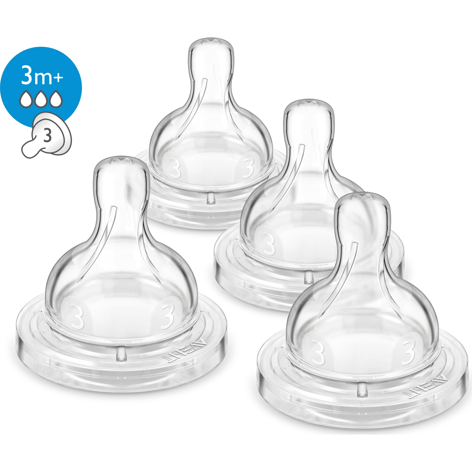 avent medium flow nipple