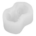 thumbnail image 3 of Minkissy 1pc Pastry Molds 3D Bull Dog Shape Silicone Baking Tool for Friends White, 3 of 8