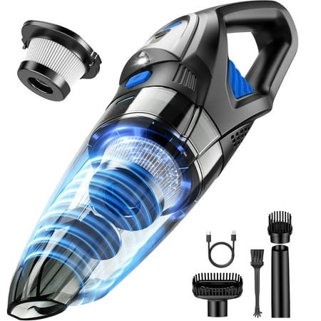 TRAKAR Handheld Vacuum Cordless, 28000PA Strong Suction Hand Held Car Vacuum Cleaner,...