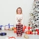 thumbnail image 2 of Conjunto de pijama de manga larga para padres e hijos, trajes de moda para Familia, Feliz Año Nuevo, alces navideños impresos, 2022, 2 of 3