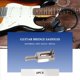 thumbnail image 4 of 6 Piezas Juego Plano Selleta de Puente Guitarra Electrica Para Reemplazo, 4 of 5