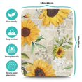 thumbnail image 5 of Washable Rubber Sunflower Cute Floral Dish Drying Mats for Kitchen Counter Home Large Coffee Bar Pad Accessories and Decor for Utensils Stemware 18''x24'', 5 of 7