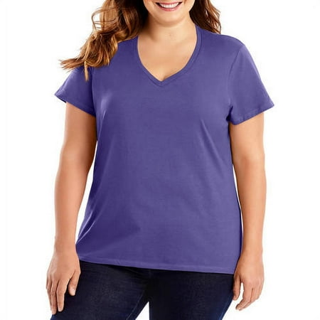 Hanes Women's Nano-T V-Neck T-Shirt