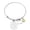 H, variant on Pisexur Valentines Day Gifts Stainless Steel Mom Bracelet Twelve-color Birthstone Can Be Pushed And Pulled Valentines Day Gifts for Her