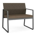 thumbnail image 1 of Chaise d'Attente pour Réception Gansett / Acier Charbon / Brun / Brun, 1 of 5
