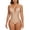 Beige, variant on Women's Low Back Shapewear V Plunge Low Back Thong Shapewear Tummy Control Body Shaper