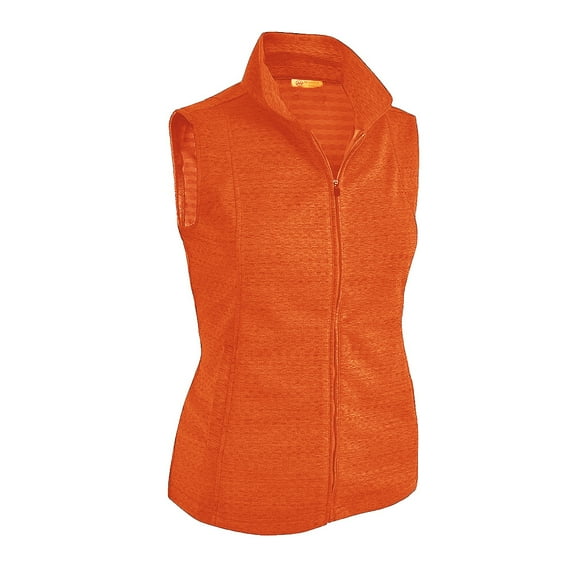 Monterey Club Women's Melange Knit Texture Vest #2797