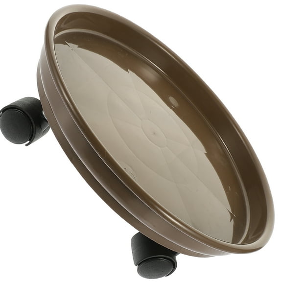 unbranded  Cart Plant Holder Planter Tray Base Indoor Stand with Wheels