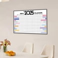 thumbnail image 5 of 2025 Yearly Schedule Monthly Journal Large Planner Calendar - Big Note Sections, Durable & Stylish, Easy to Use for Task Planning, Perfect Wall Calendar for Home Office Organization Multicolor, 5 of 6