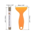 thumbnail image 2 of Madera Muebles Reparación Kit, 3uds Cera Madera Relleno Pegar con Espátula Crayón Marcadores Muebles Retoque Kit para Removedor Rayones Rozaduras en Muebles Piso, Nube Gris, 2 of 8