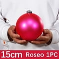 thumbnail image 2 of LSLJS Christmas Tree Ball Ornaments - 5.9 inch Large Matte Surface Christmas Tree Hanging Ball Shatterproof Shiny Bauble Sphere Xmas Holiday Pendants Christmas Decorations for Party(1 PC), 2 of 6