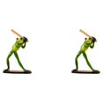 thumbnail image 4 of QualitChoice Exquisite Frog Decoration For Stylish Home Accents Unique Style Home Decoration Baseball Frog 2Set, 4 of 6