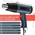 thumbnail image 3 of Nuevo Pistola de Calor 2000W – Temperatura Ajustable, Profesional y Compacta, 3 of 9