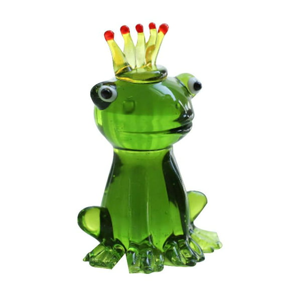 Glass Frog Figurines