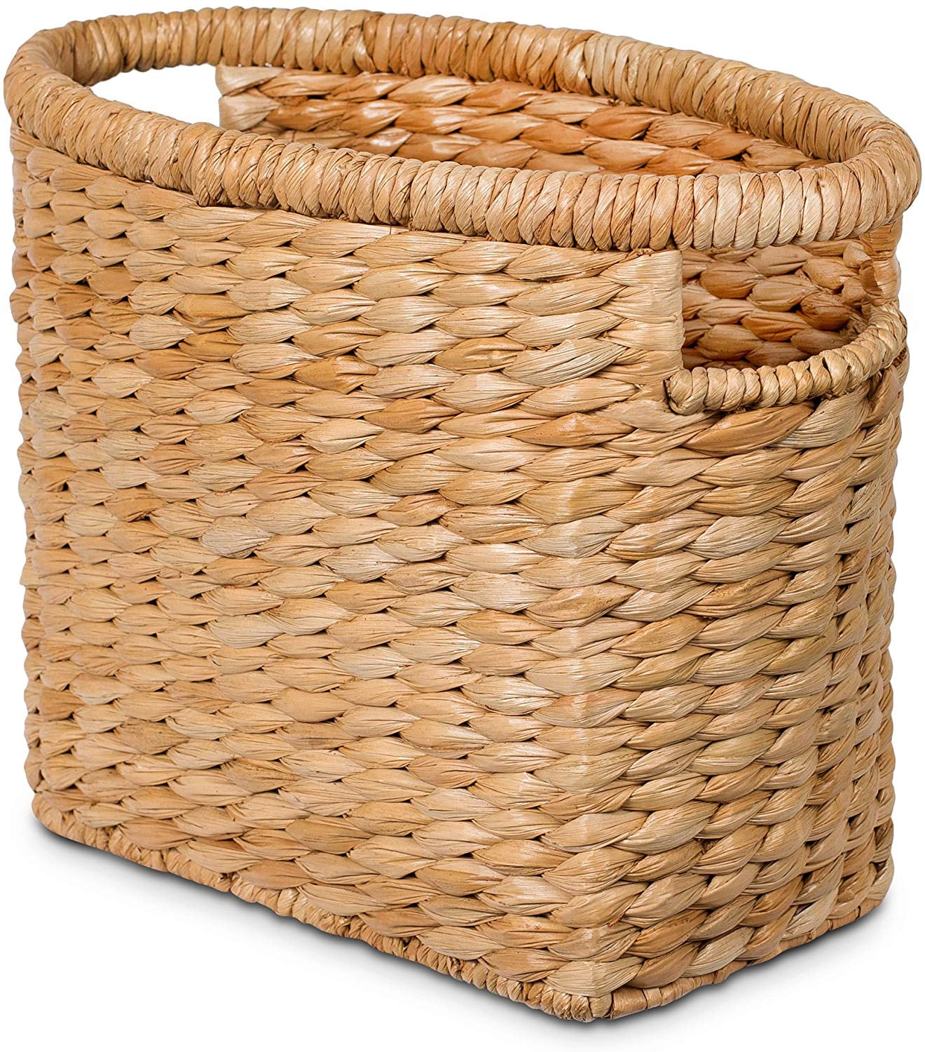 BirdRock Home Seagrass Magazine Basket Natural