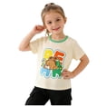 thumbnail image 5 of OVAFBAU Boys Short Sleeve T Shirts Kids Summer Tops Toddler Unisex T Shirt Graphic Short Sleeve Versatile Sleeveless Tops, 5 of 8