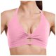 thumbnail image 1 of Sujetador deportivo a prueba de golpes para mujer - Tirantes ajustables, cuello en V, relleno extraíble, nailon/spandex, yoga, running, fitness, tallas S-XL, contorno de pecho 66-75 cm, 1 of 7