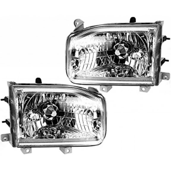 For Nissan Pathfinder 1999-2004 Headlight Assembly Pair Driver and Passenger Side DOT Certified NI2502127 NI2503127 | 26060-2W625, 26010-2W625