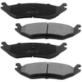 thumbnail image 4 of Rear Drilled & Slotted Disc Brake Rotors w/Ceramic Brake Pads w/Cleaner Fluid Replacement for Chrysler Aspen, Dodge Durango Ram 1500-5 Lugs,2WD 4WD Fits select: 2013-2014 RAM 1500 ST, 4 of 4
