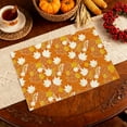 thumbnail image 6 of Oioii 17.72x11.81in Fall Paper Place Mats Maple Leaves Thanksgiving Place Mats Autumn Seasonal Decorative Paper Table Mats for Kitchen Dining Table Party Decoration, B, 6 of 6