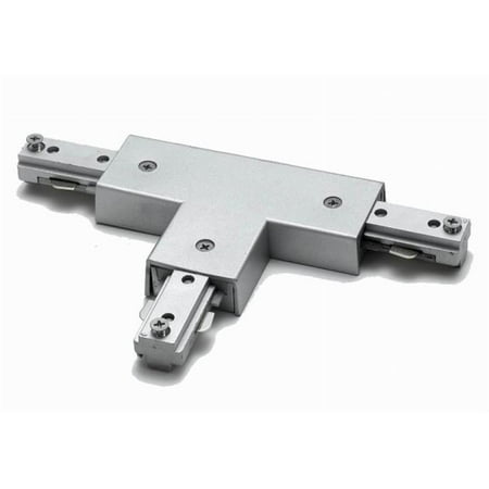 

Cal LightingHT-282-BS Right T Connector with Power Entry- Brushed Steel