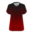 thumbnail image 5 of Women Blouses Elegant Casual Floral Tshirts Shirts Funny Graphic T-Shirt Generic Womens Tops Hide Belly, 5 of 5