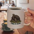 thumbnail image 4 of Tortoise Take It Slow Turtle White Mug, 4 of 4