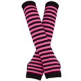 thumbnail image 3 of Laonim Punk Gothic Rock Long Arm Warm Fingerless Gloves, 3 of 6