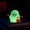 Fluorescence Ghost, variant on Glow-in-the-Dark Mini Ghost Figurine for Halloween Desk and Shelf Decor
