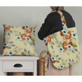 thumbnail image 5 of Soimoi Yellow Rayon Fabric Tomato & Freesia Floral Print Sewing Fabric Yard 42 Inch Wide, 5 of 5