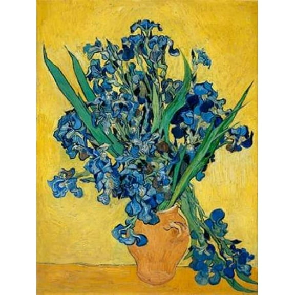 Irises Poster Print by Vincent Van Gogh, 11 x 14 - Small