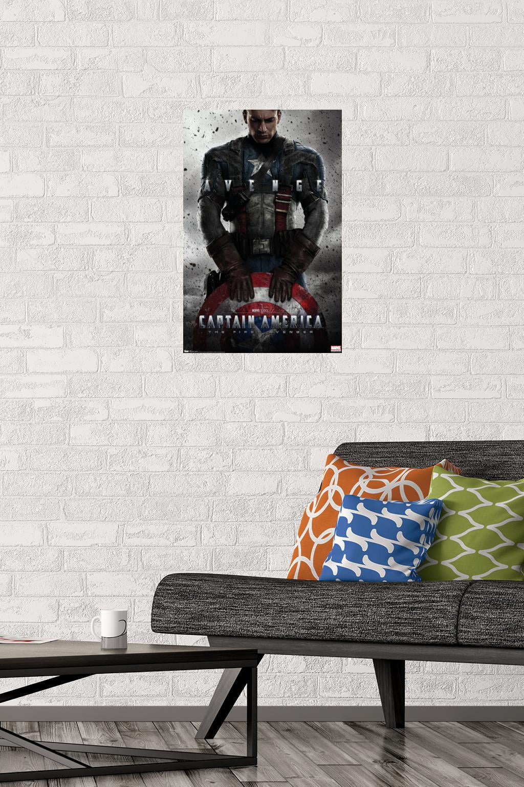 Marvel - Captain America - The First Avenger - One Sheet Wall Poster,  14.725\