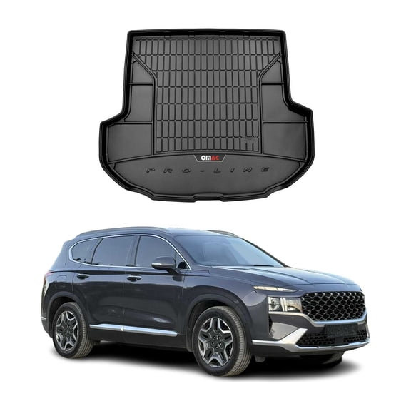 OMAC Premium Cargo Mats Liner for Hyundai Santa Fe 2019-2023 5 Seats All-Weather
