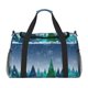 thumbnail image 1 of Balery Christmas Trees Bolsa de Gimnasio para Mujeres, Bolsa de Viaje con Bolsillo Húmedo, Bolsa de Fin de Semana para Mujeres, Bolsa de Viaje Resistente al Agua, 1 of 7