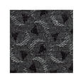 thumbnail image 4 of Deluxe Sled Base Armless Chair with Designer Plastic Shell-Charcoal Onyx Black, 4 of 4