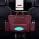 thumbnail image 1 of Xihbxyly Compras En Línea Bolso de Cuero Negro para Respaldo de Asiento de Coche, Organizador, Almacenamiento para Teléfono, Multibolsillos, 1 of 3