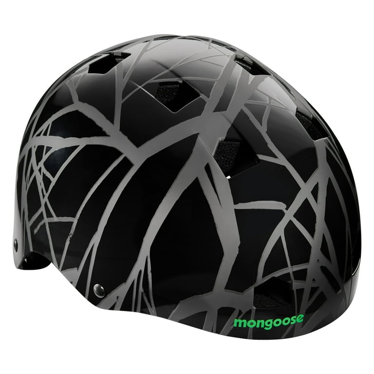 Mongoose Rebel Youth Multi-Sport Helmet, Gray photo 5