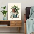 thumbnail image 5 of UXIEQU White Rose Laundry Basket Canvas Wall Art Print 15.75x11.81 Inches, 5 of 8