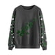 thumbnail image 2 of TaTaai St Patricks Day Sweatshirt Women Shamrock Long Sleeve Shirt Irish Festival Holiday Crewneck Causal Top Gift, 2 of 5