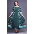 thumbnail image 2 of Bimba Indian Women KurtisParty Wear Anarkali Kurta Printed Flared Ethnic Kurti, 2 of 6